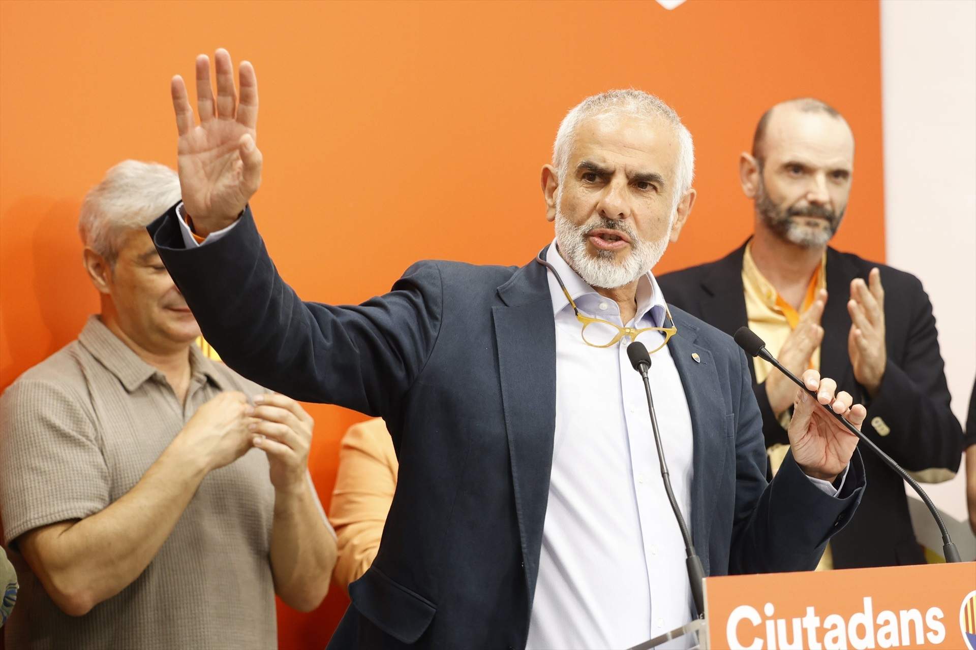 El adiós de Carlos Carrizosa: anuncia discretamente su dimisión como presidente de Ciudadanos en Catalunya