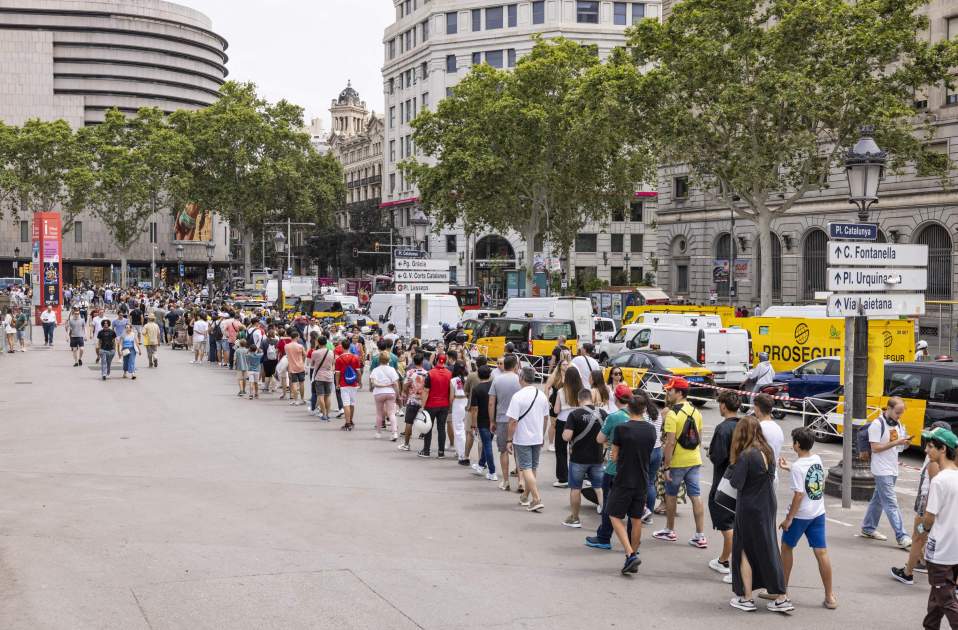 Ambiente F1 Barcelona Plaça Catalunya y Paseo de Gràcia17