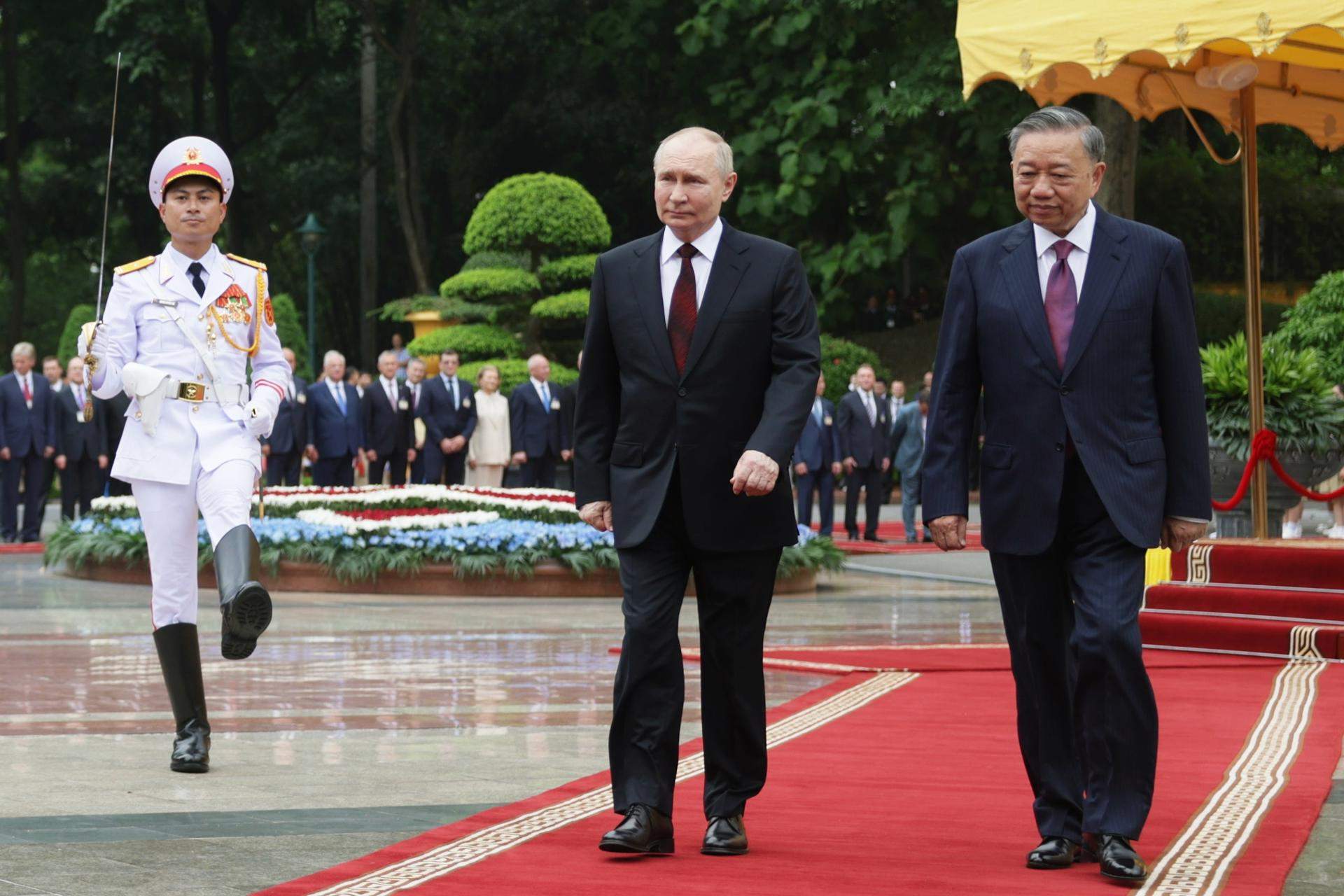 Putin treu pit de la proximitat amb el Vietnam: la ruta del Kremlin continua