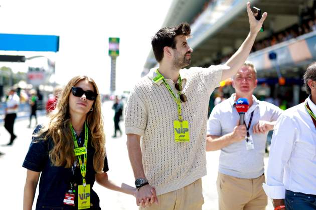 Gerard Piqué i Clara Chía Formula 1 / Europa Press