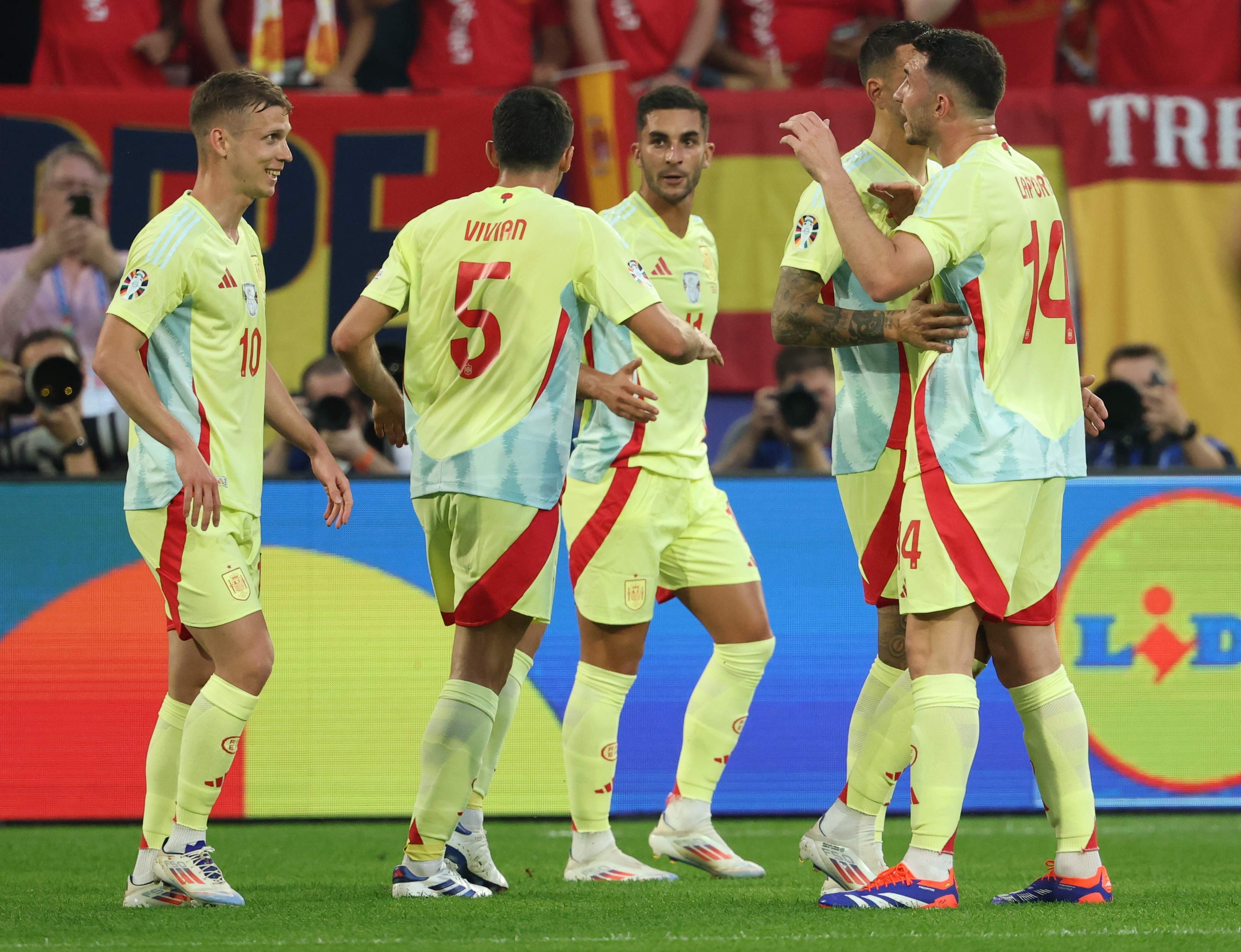 La unitat B d'Espanya s'imposa a Albània (0-1) i completa una fase de grups de l'Eurocopa 2024 impol·luta