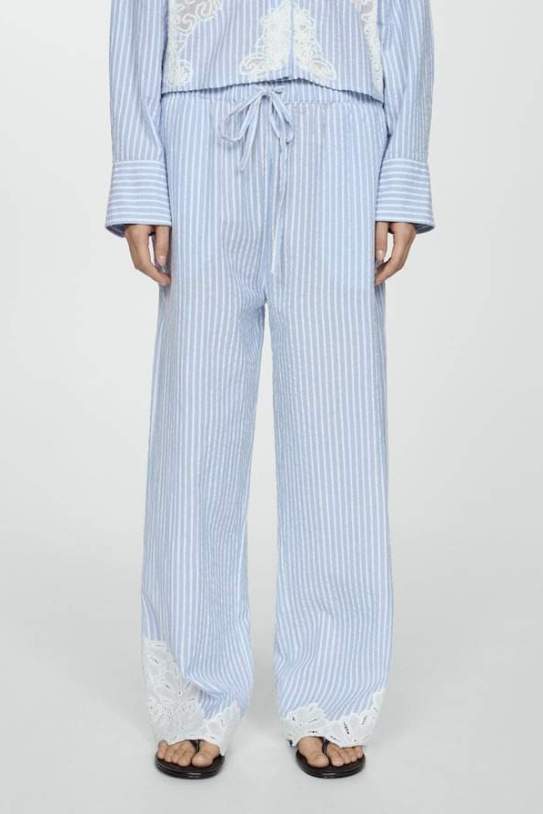 Pantalons de Mànec|Mango Pantalons de Mànec|Mango