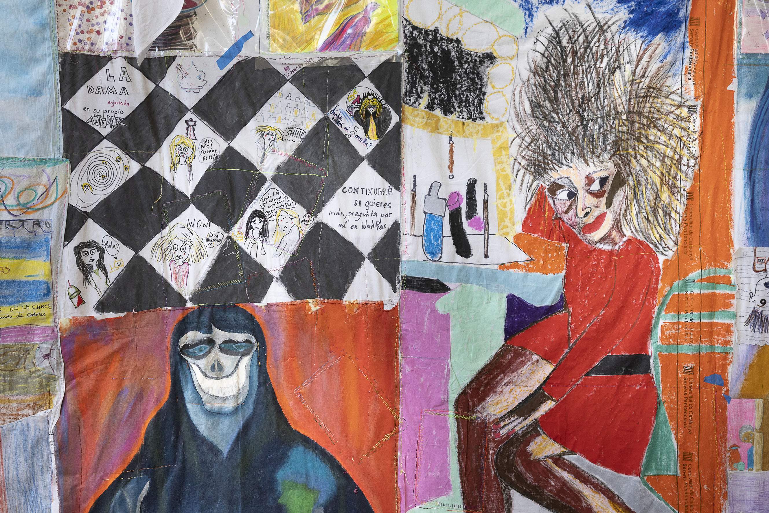 'Màquines del temps', creatividad y dibujos desde la cárcel