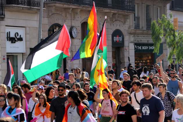 Manifestación para el Día del Orgullo en Barcelona / Foto: ACN