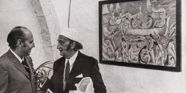 Ensesa Gubert i Salvador Dalí / Foto: Cedida