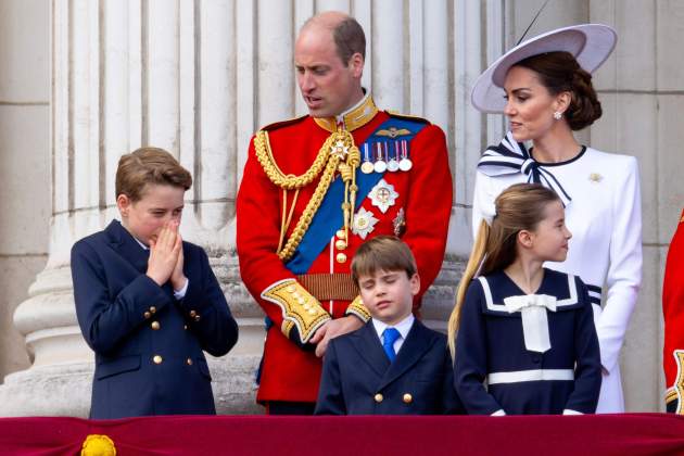 Guillermo, Kate, George, Charlotte, Louis GTRES