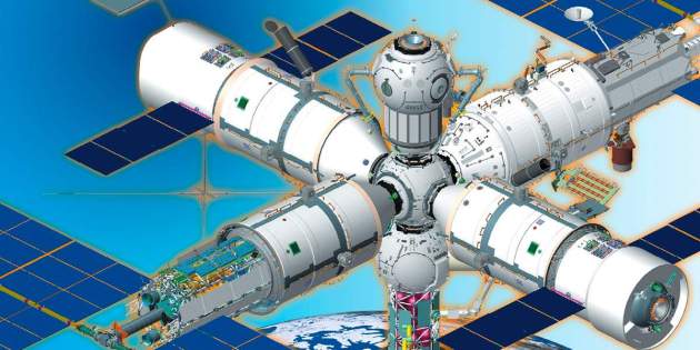 estacion espacial rusa rusia espacio 26072022