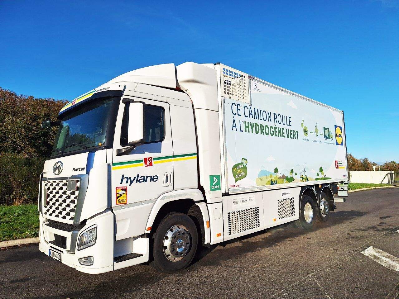 Lidl dispone ya de camiones movidos con pila de hidrógeno