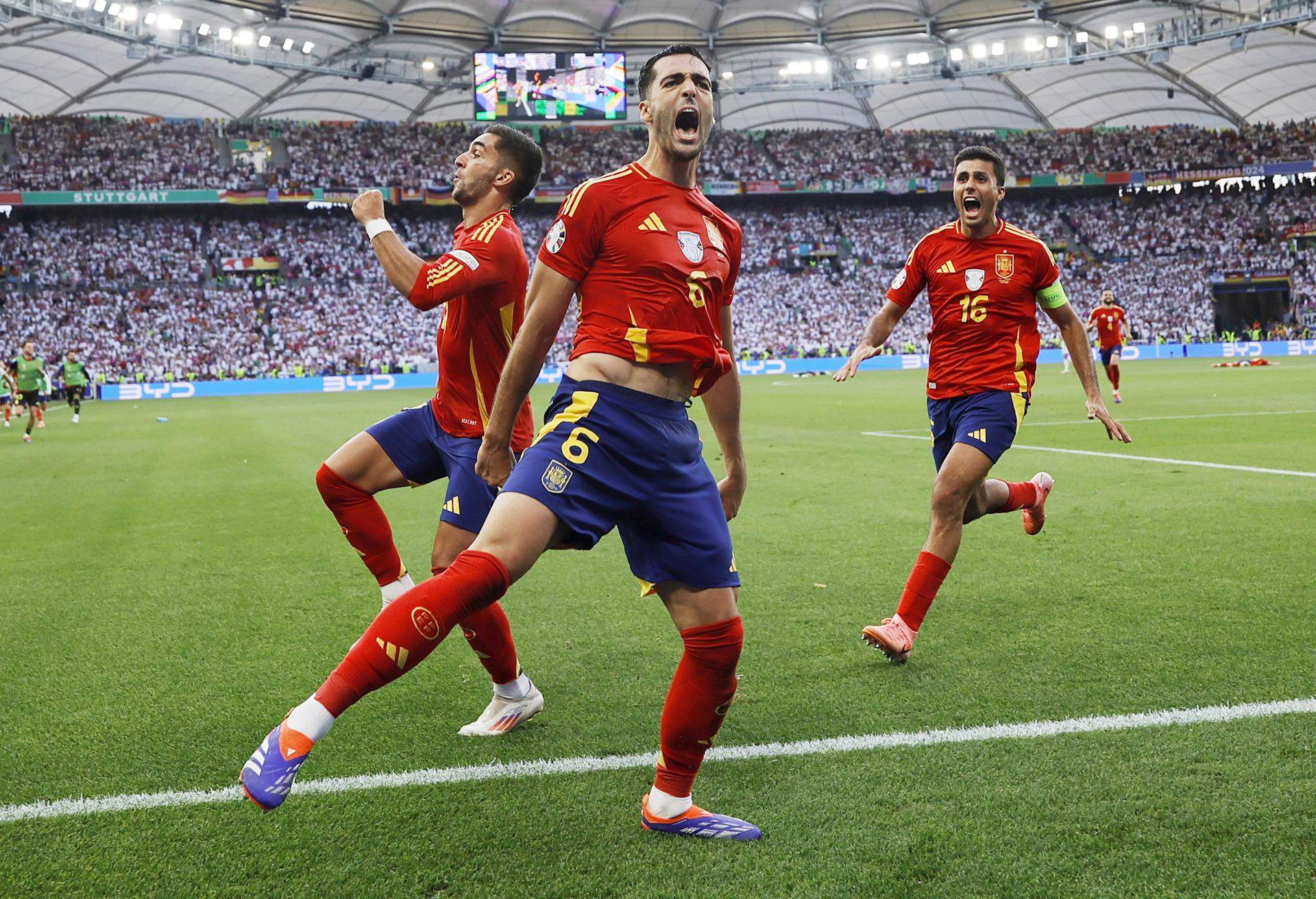 Espanya s'alia amb l'èpica per vèncer Alemanya a la pròrroga (2-1) i passar a les semifinals de l'Eurocopa
