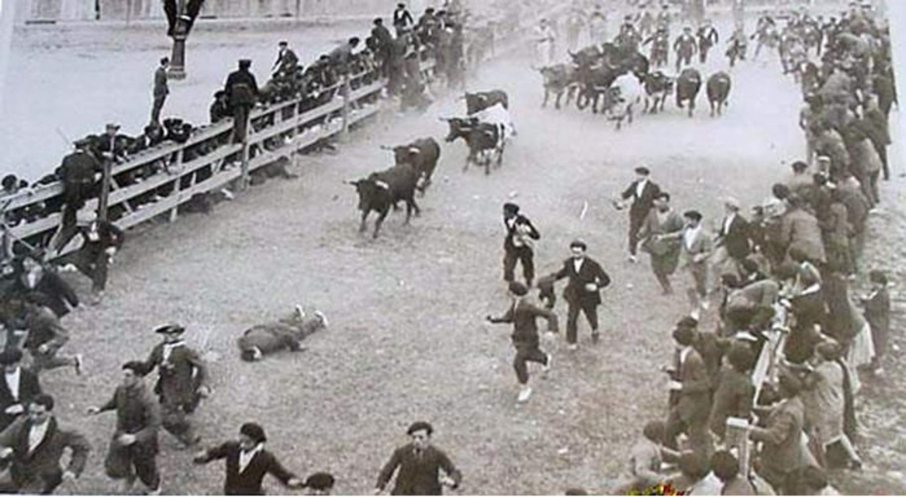 Se celebra la primera festa de Sanfermines