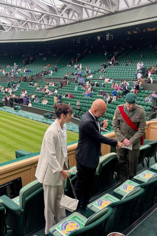 Pep y Cristina en Wimbledon, Ig