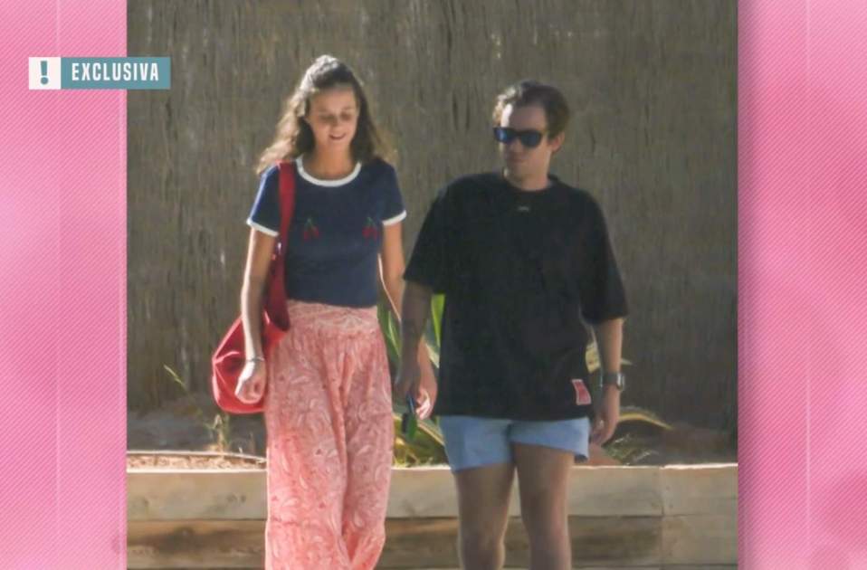 Victoria y nuevo novio rico en Ibiza, Telecinco