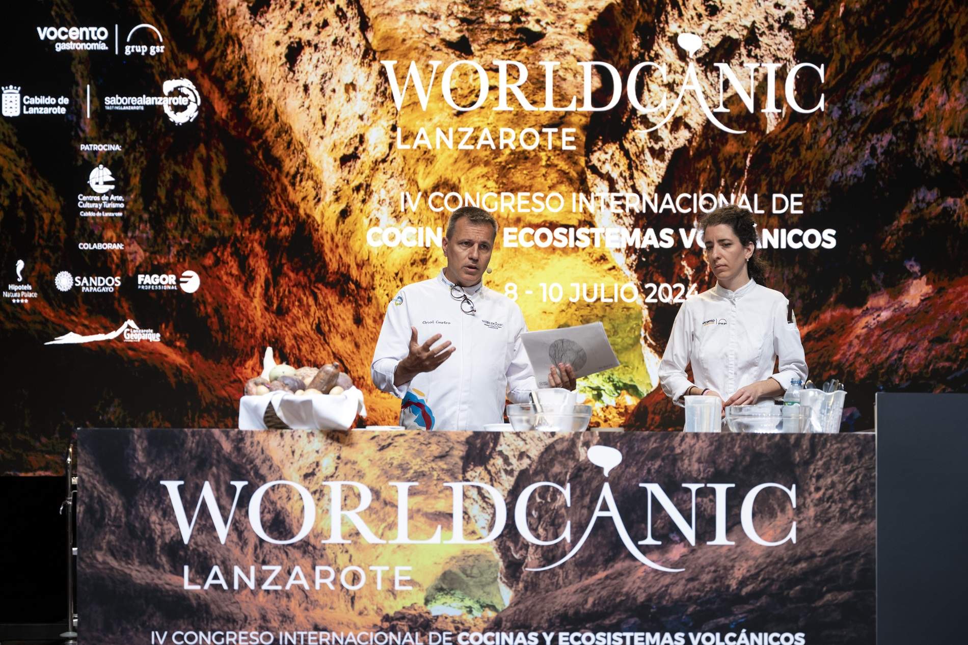 Arranca el Worldcanic con cocinas explosivas y la raíz volcánica del Disfrutar
