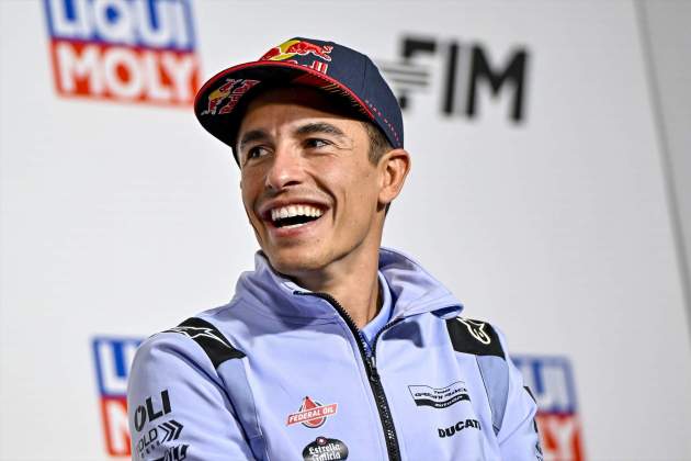 Marc Marquez sonriendo GP Alemania / Foto: Europa Press