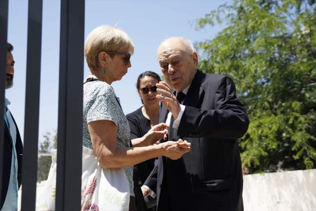 Jordi Pujol al funeral de Marta Ferrusola / Europa Press