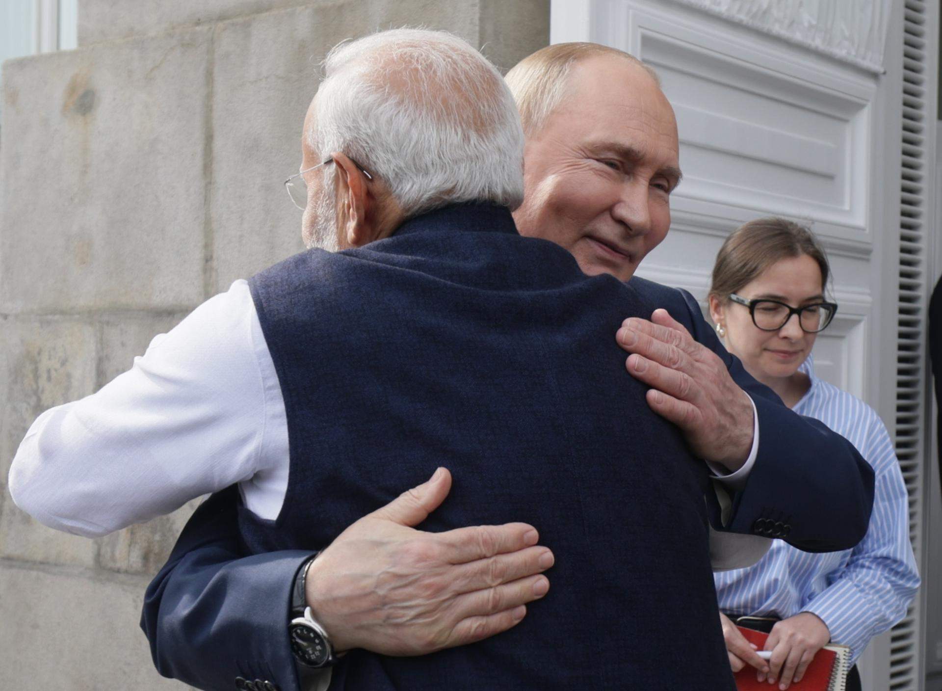 Modi i Putin, més amics que mai: les sancions els acosten