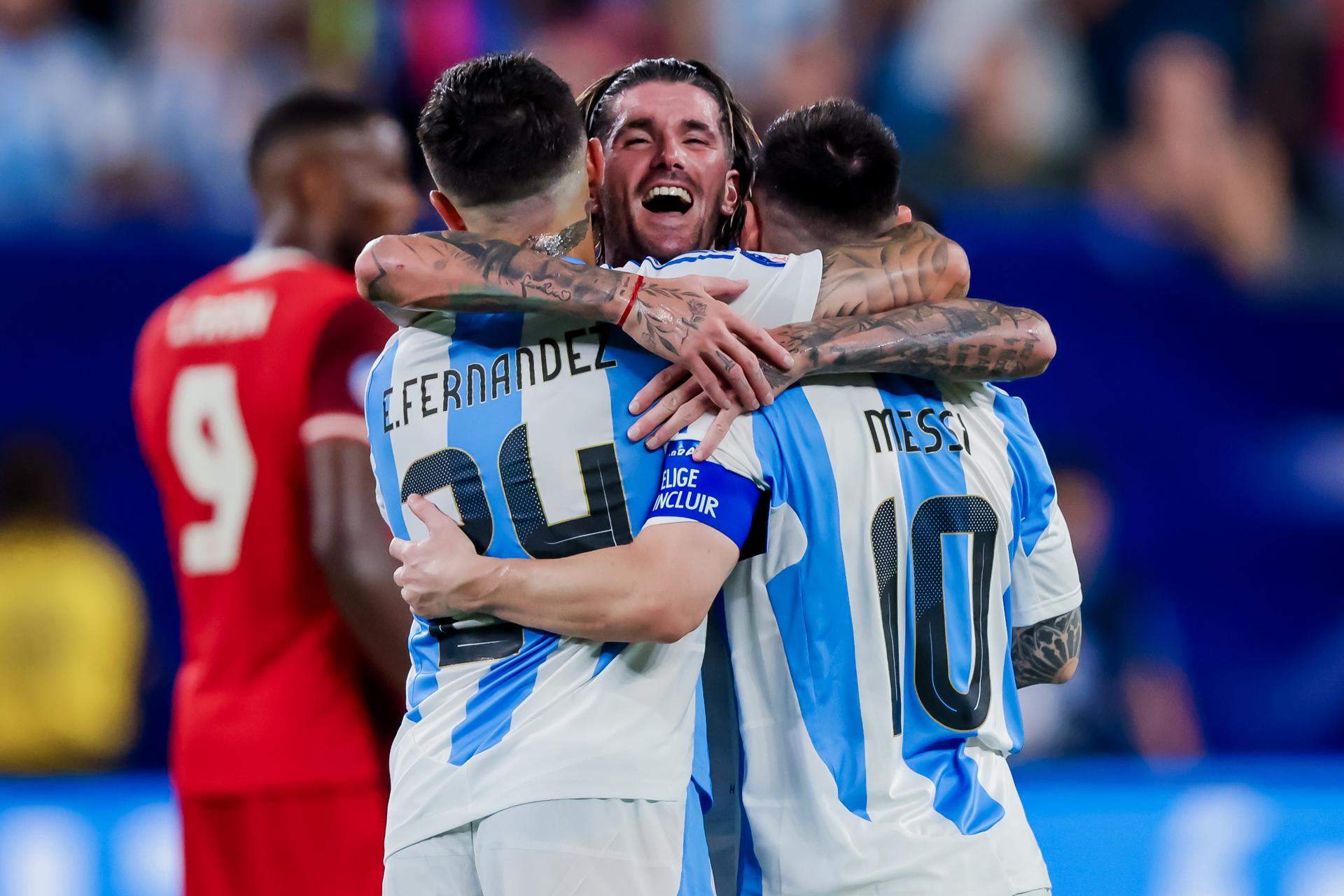 La Argentina de Leo Messi vuelve a la final de la Copa América tras superar a Canadá