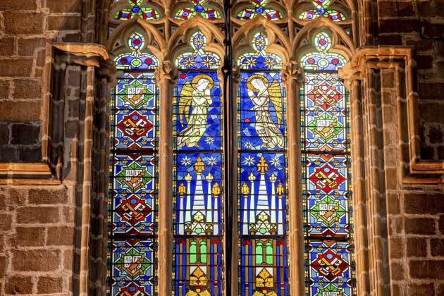 vitralls catedral barcelona foto catedral barcelona (4)
