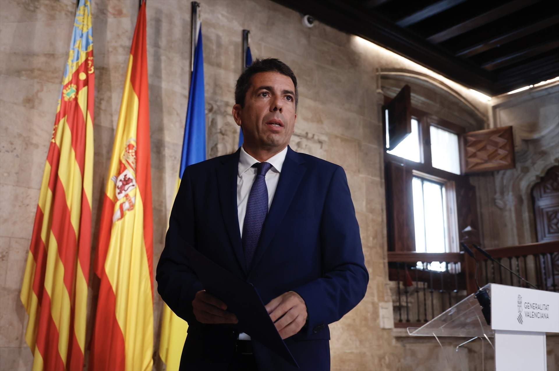 Mazón reorganiza el gobierno valenciano después de la ruptura con Vox y elimina la conselleria de Cultura