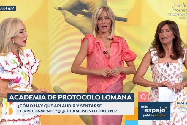 Carmen Lomana Susanna Griso y Gema López Antena 3