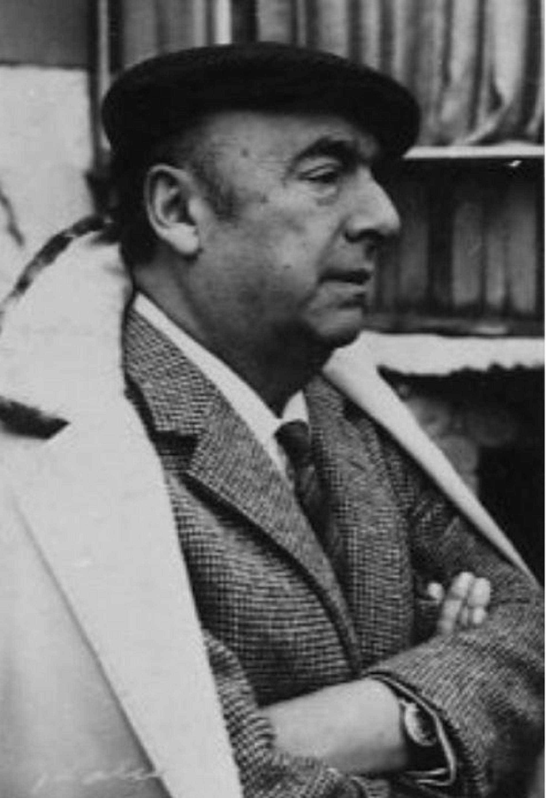 Pablo Neruda. Font Universidad de Chile