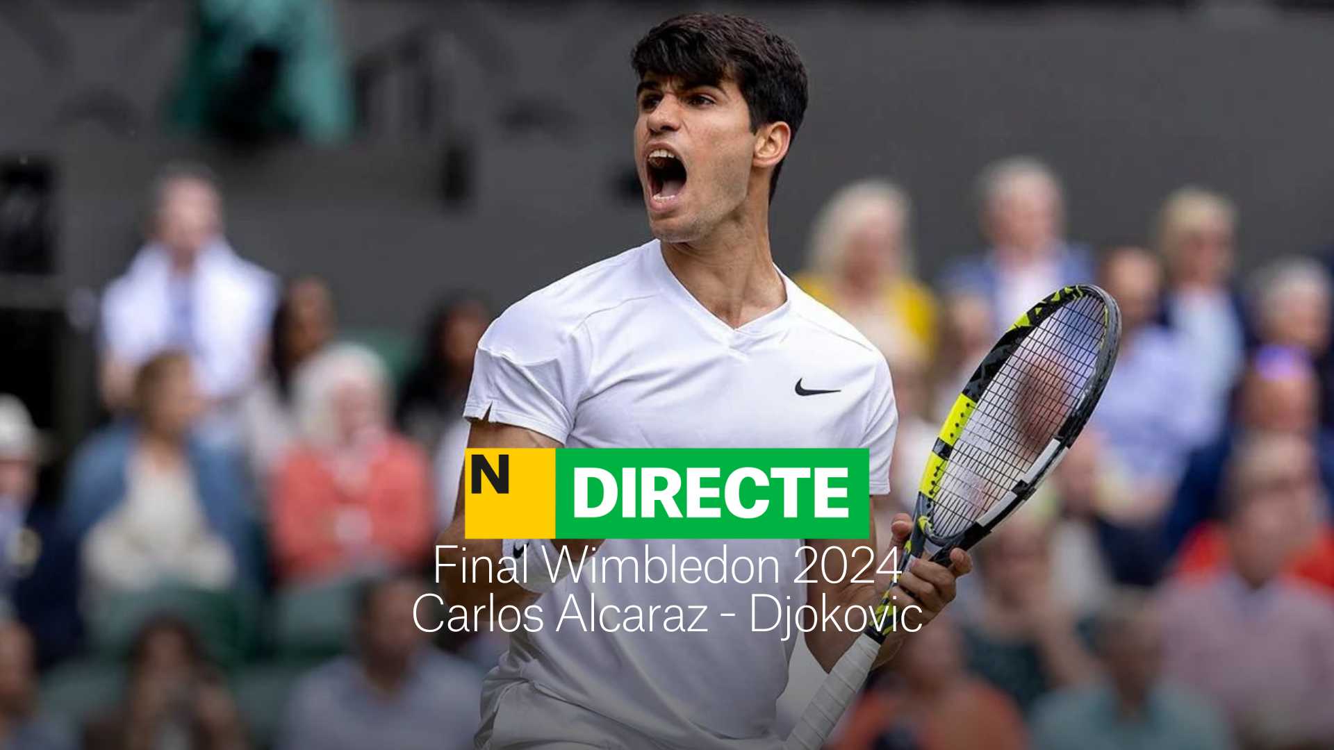 Carlos Alcaraz - Novak Djokovic, final de Wimbledon, Directe | Resultat i resum