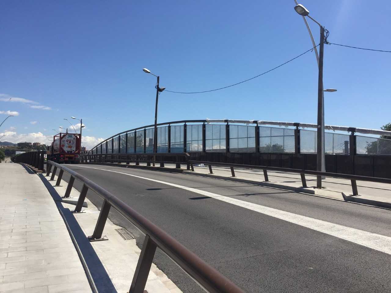 Barcelona inaugura el nuevo puente de Santander que permite comunicar mejor Sant Andreu y Sant Martí
