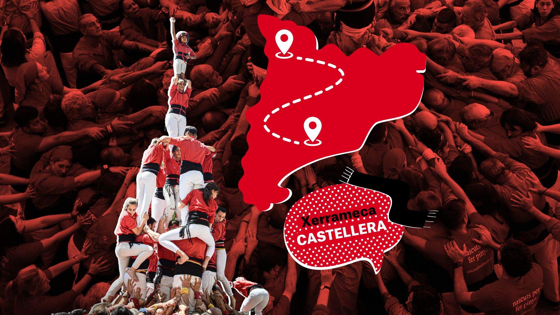 Quantes colles castelleres hi ha a Catalunya? Segur que en tens una a prop!