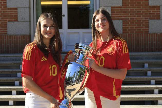 Leonor y Sofía Eurocopa 2024, EFE