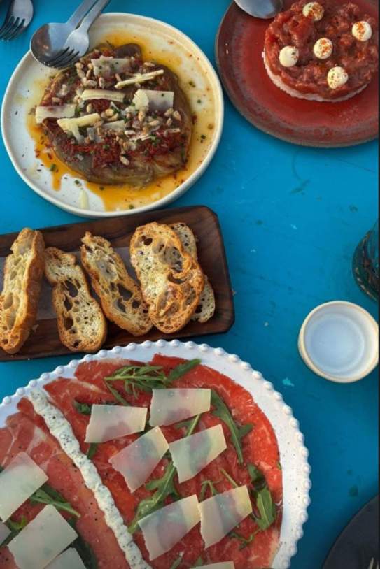 Sira martinez cenar Formentera / Instagram