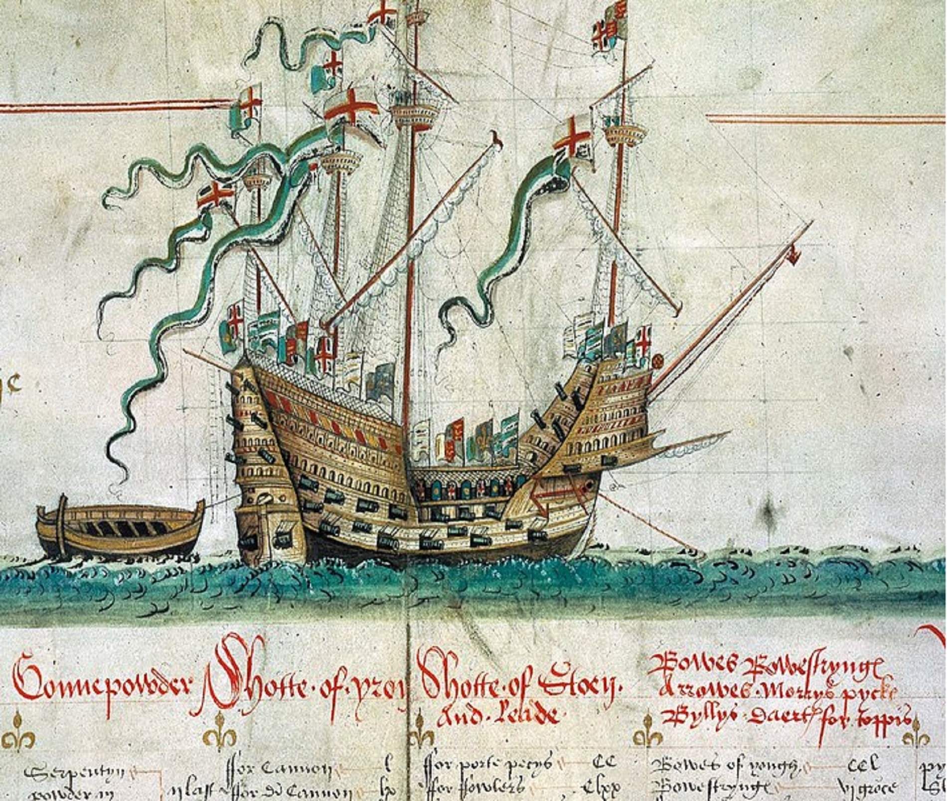 Naufraga la Mary Rose, la nau d’Enric VIII tripulada per catalans i valencians