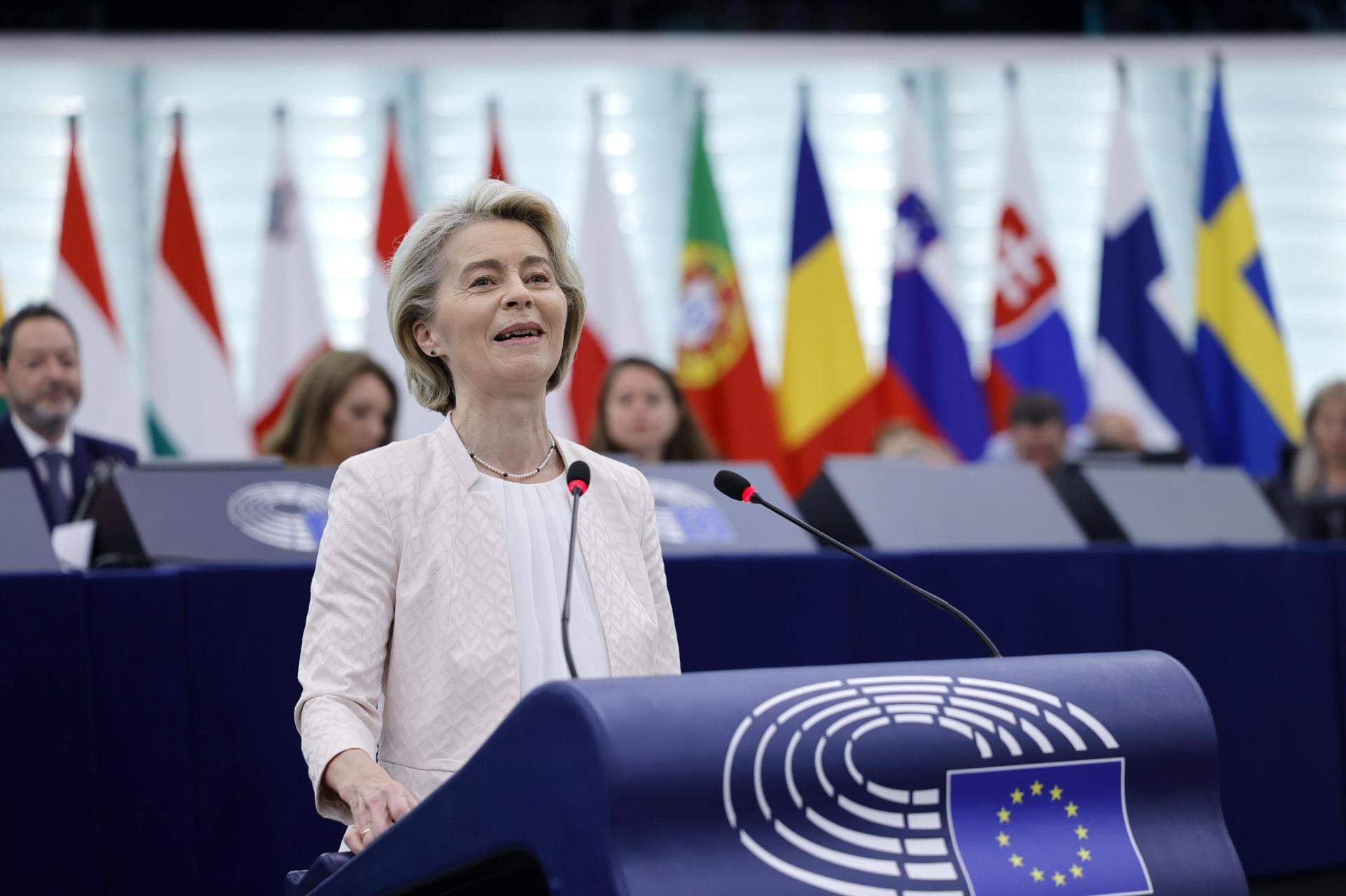 Ursula von der Leyen, reelegida presidenta de la Comisión Europea