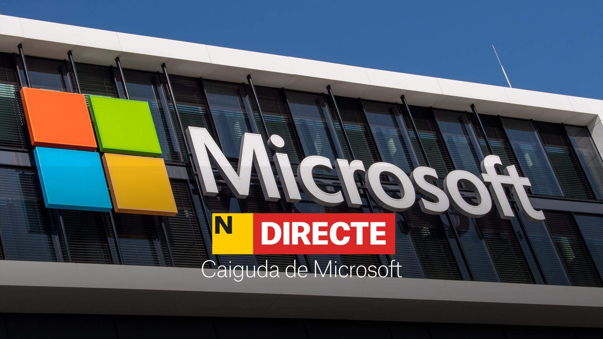 Caiguda de Microsoft avui, DIRECTE | Última hora de Windows, CrowdStrike i afectacions als aeroports