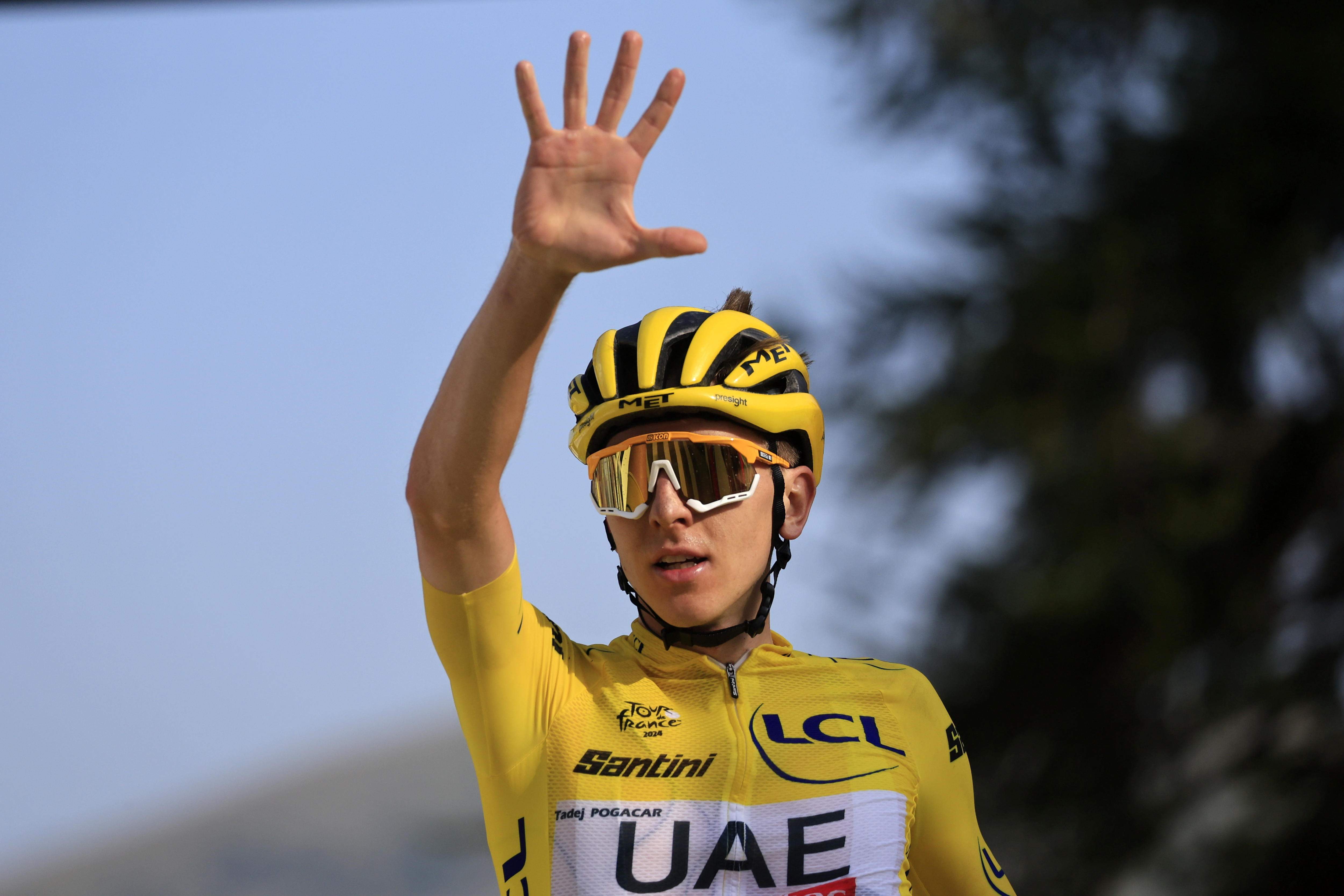 Una nova exhibició de Pogačar per guanyar la seva cinquena etapa del Tour de França