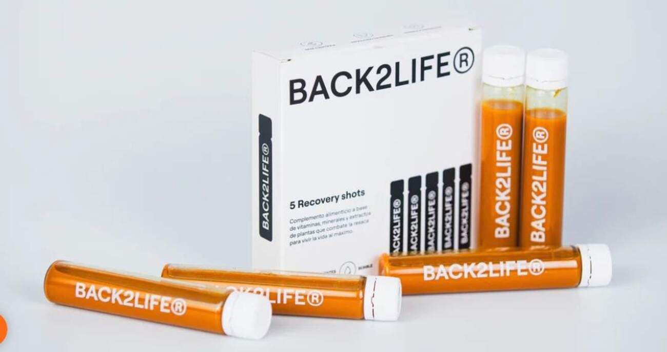 Back2Life: el nuevo remedio natural contra la resaca