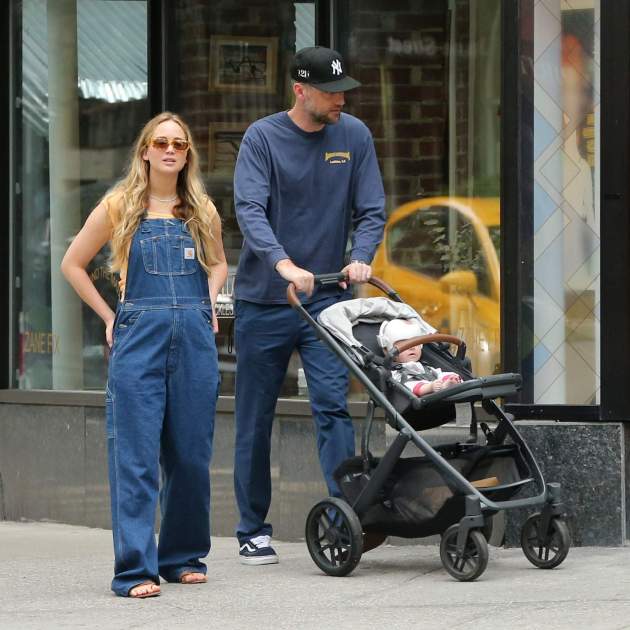 Jennifer Lawrence amb el seu fill
