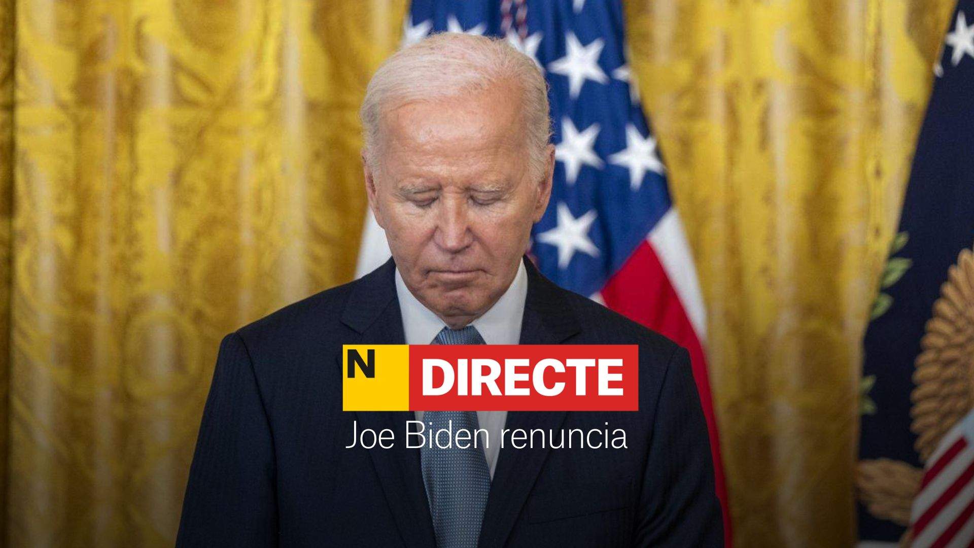 Joe Biden renuncia, DIRECTE | Última hora i reaccions