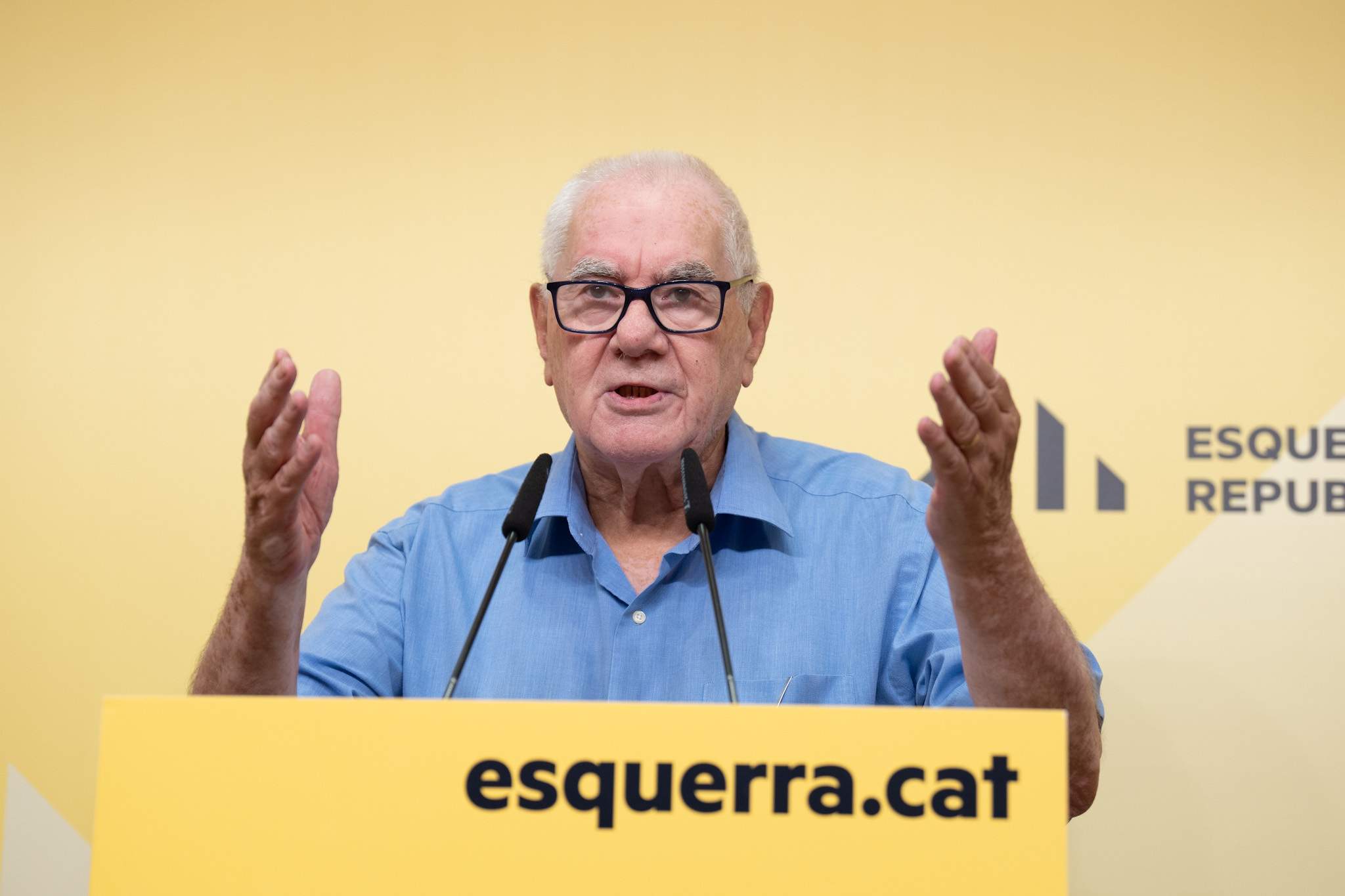 Ernest Maragall se da de baja en ERC por el asunto de los carteles infamantes sobre el alzhéimer