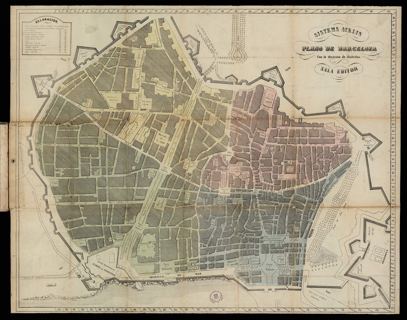 planol barcelona icgc 1855 hoja