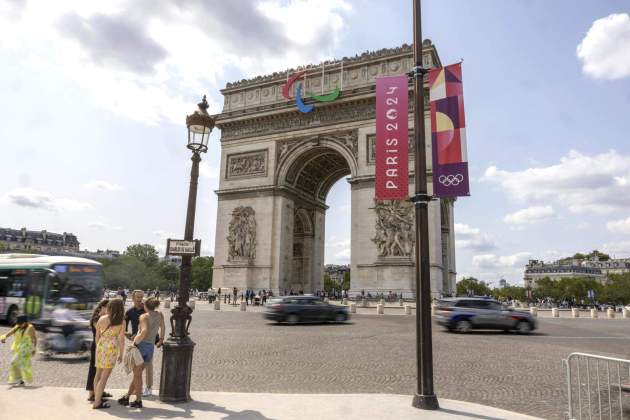 Las calles de París, preparados para los Juegos Olímpicos / Foto: EFE