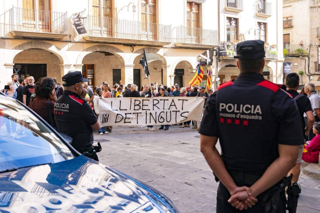 Amnistiats els quatre independentistes investigats per l'intent de sabotatge a la Vuelta a Solsona