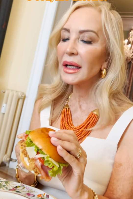 Carmen Lomana hamburguesa Instagram