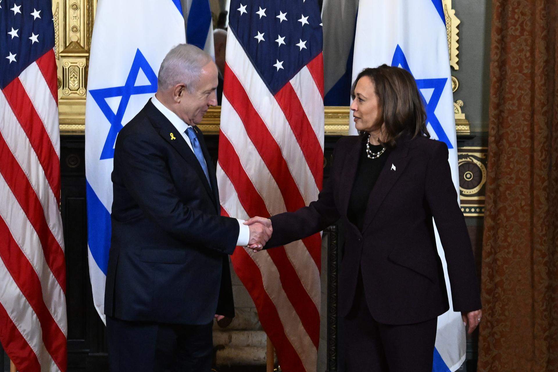 Harris eclipsa a Biden a la visita de Netanyahu: expectativa pel posicionament de la demòcrata amb Gaza
