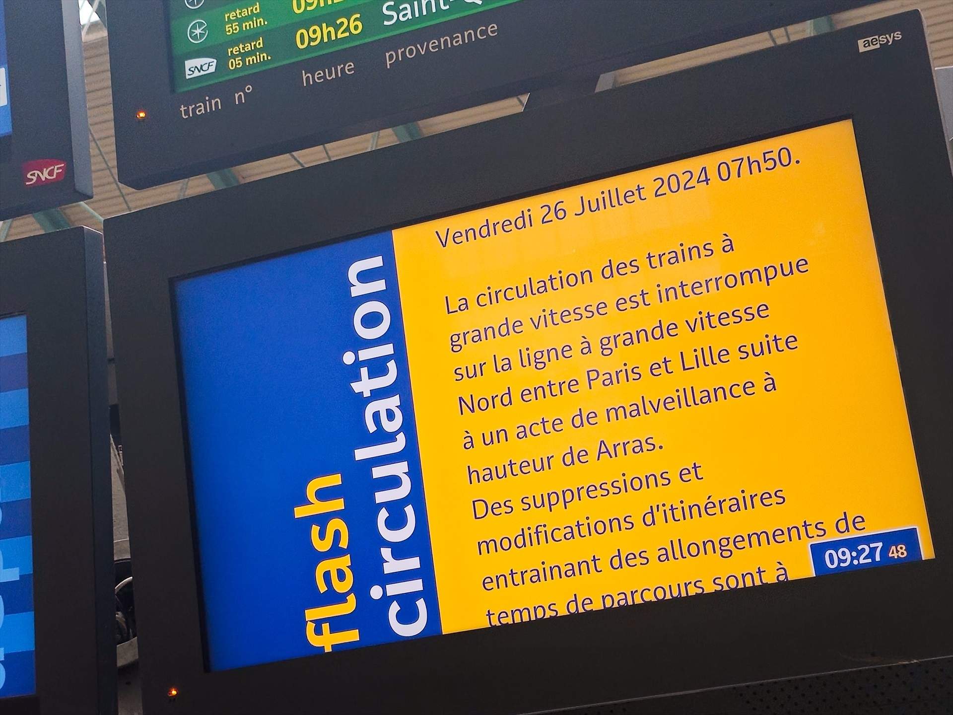 ¿Por qué la conexión París-Barcelona se ha salvado del sabotaje de los trenes?