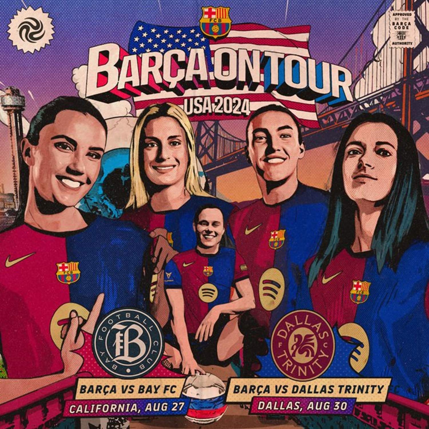 El Barça Femení farà una gira de pretemporada als Estats Units