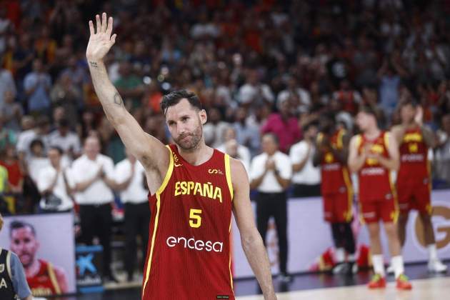 Rudy Fernandez despedida baloncesto / Foto: EFE