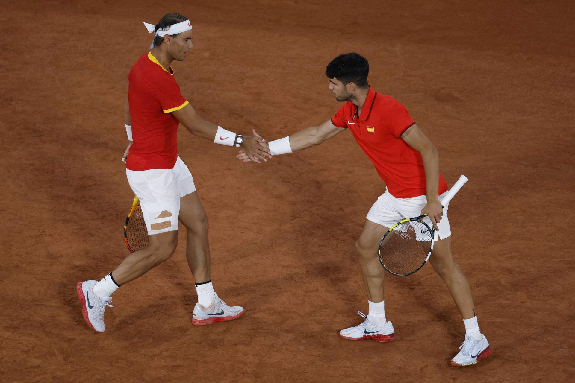 Nadal y Alcaraz presentan su candidatura al oro en los Juegos Olímpicos