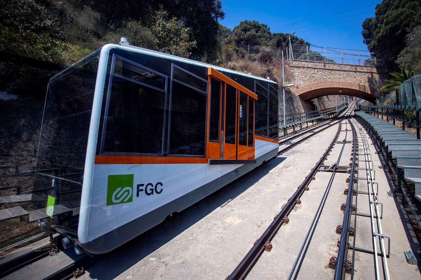 El Funicular de Vallvidrera (FGC) estarà fora de servei del 5 al 23 d’agost