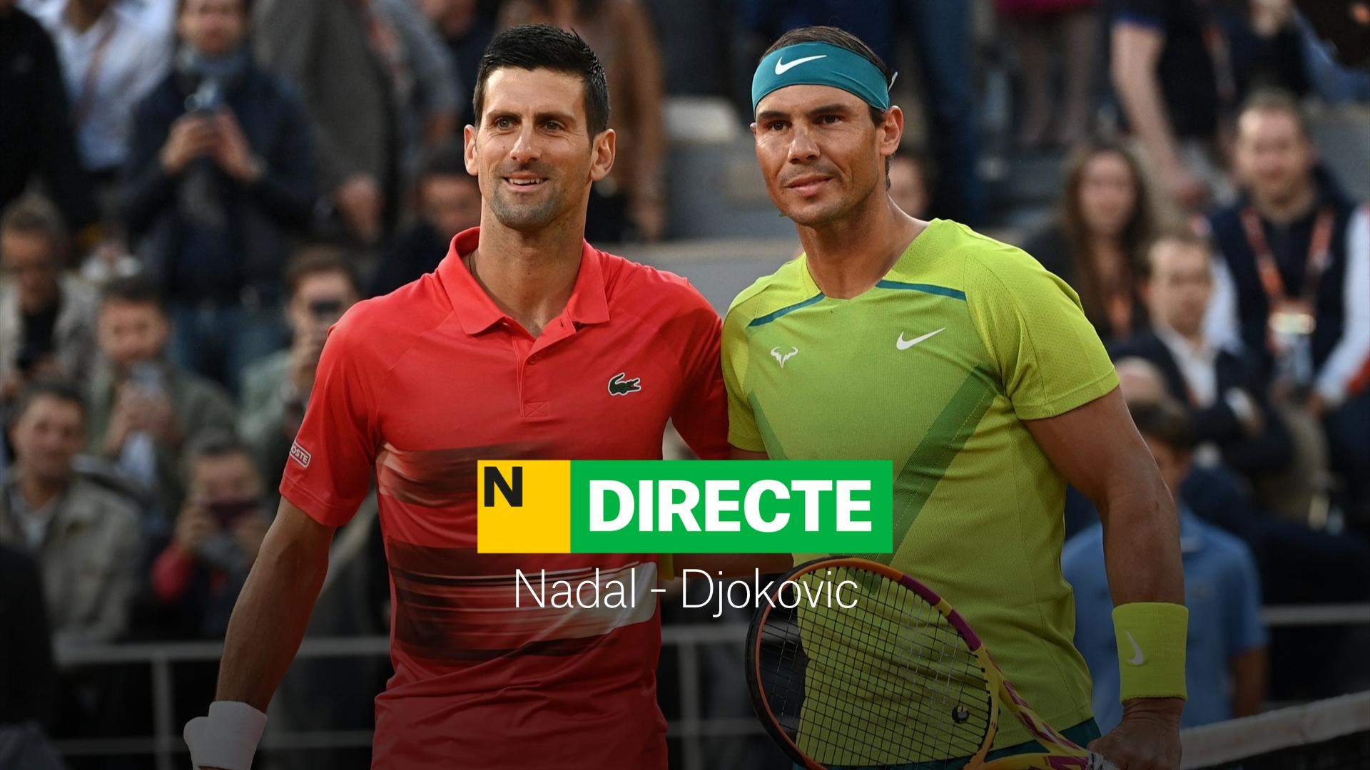 Nadal - Djokovic en los Juegos Olímpicos 2024, DIRECTO | Nadal no se rinde