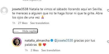 Comentario ruptura Natalia Almarcha Instagram (1)